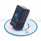 Диагностический адаптер ELM327 Bluetooth mini v2.1 с кнопкой